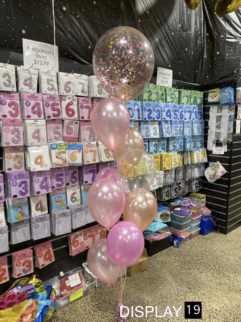 Balloon Display 19 Geelong Party Supplies