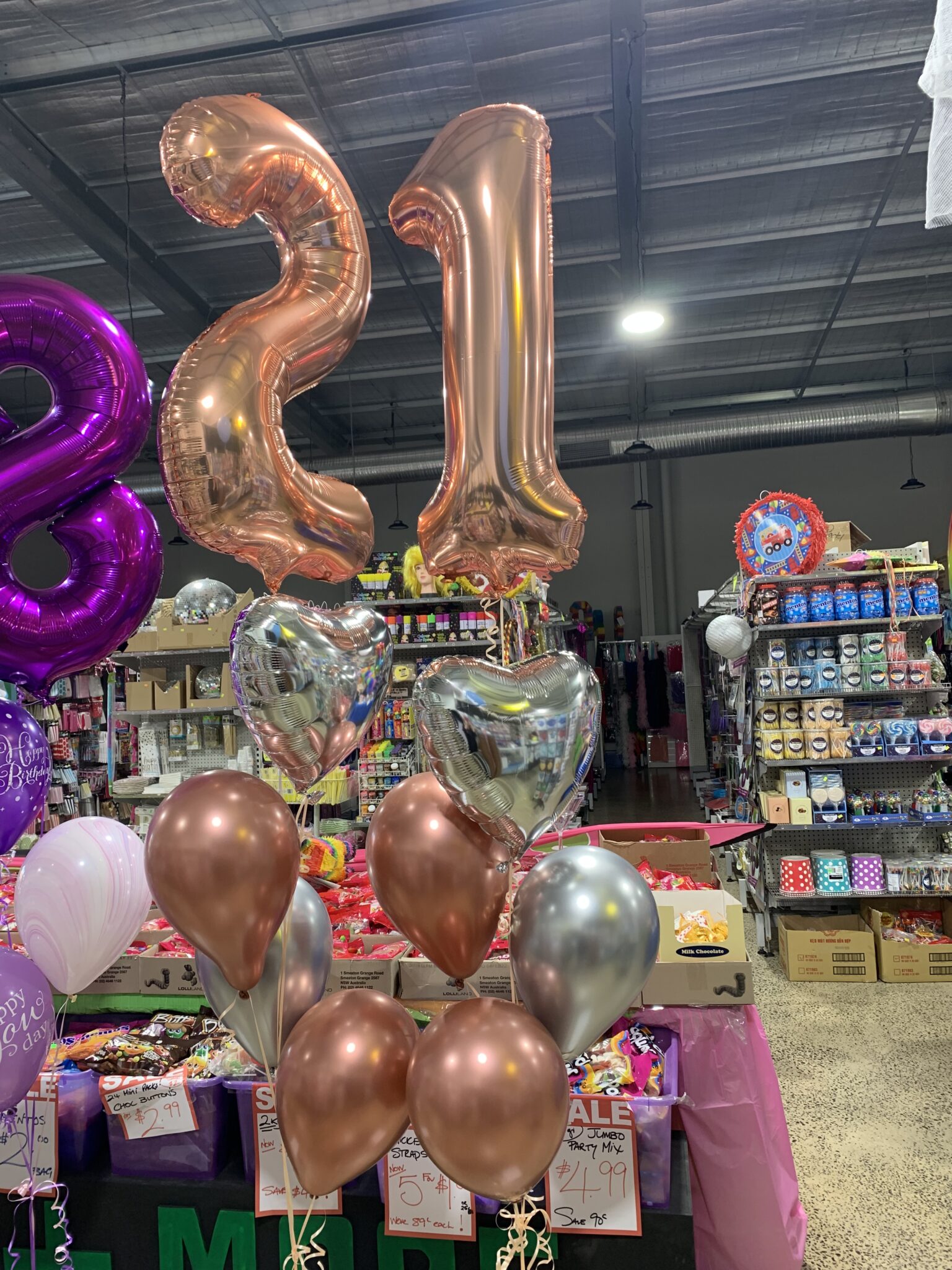 Helium Balloons same day pickup or delivery Geelong Party Supplies